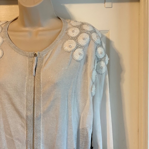 Rondina cardigan crochet zip sweater - Picture 2 of 8